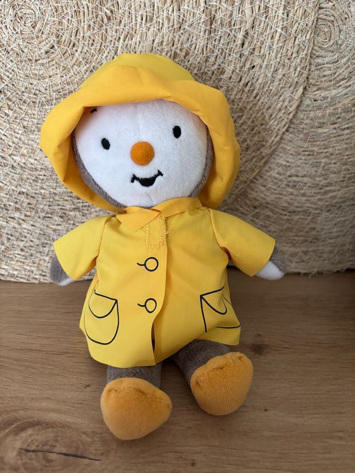 Doudou t choupi avec sa tenue imperméable chapeau jemini - photo numéro 3