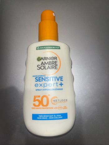 Crème solaire Garnier très haute protection