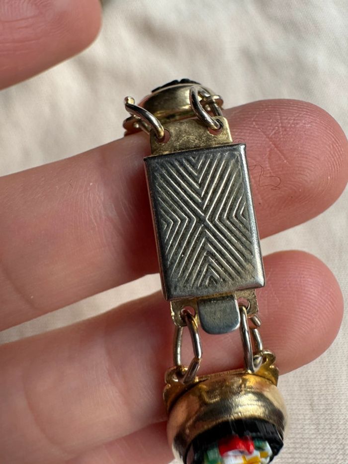 Bracelet en micro mosaïque italienne - photo numéro 7