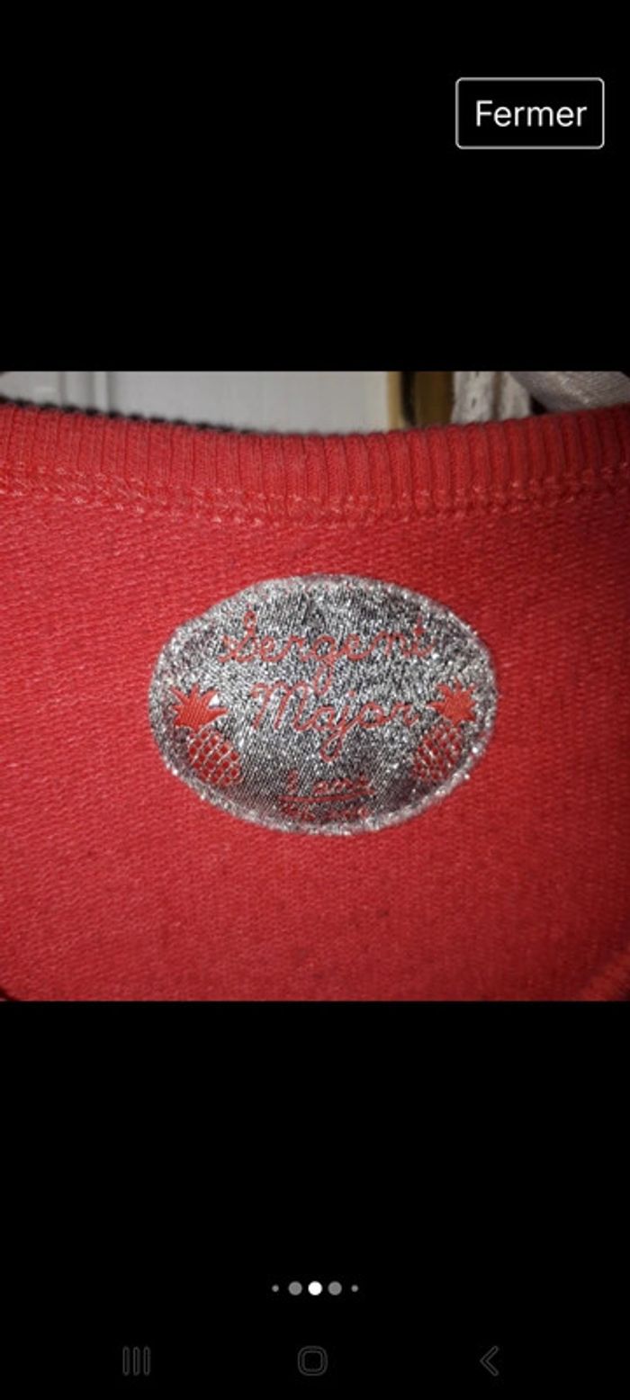 Lot de 2 vetements gilet et
tee-shirt Sergent Major - photo numéro 5