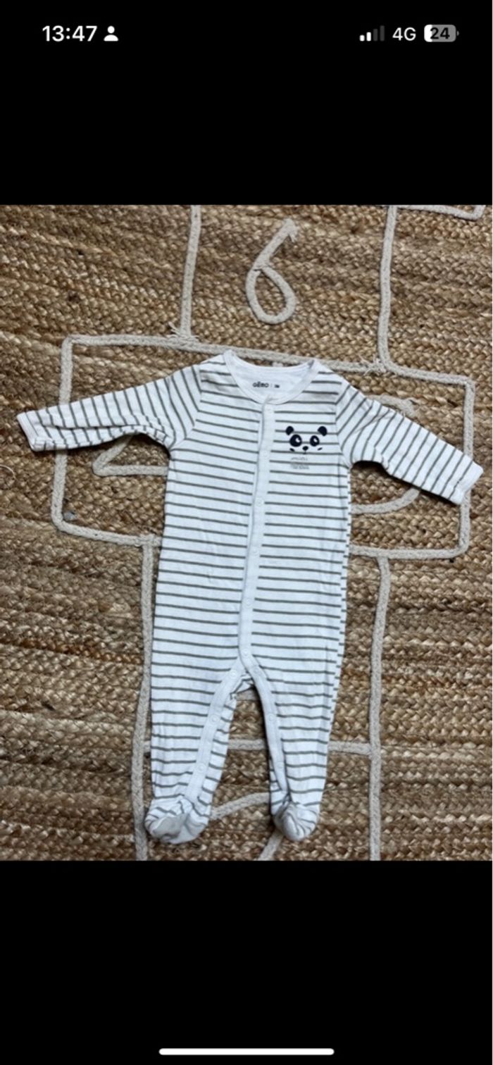 Lot 7 pyjamas 3 mois - photo numéro 4