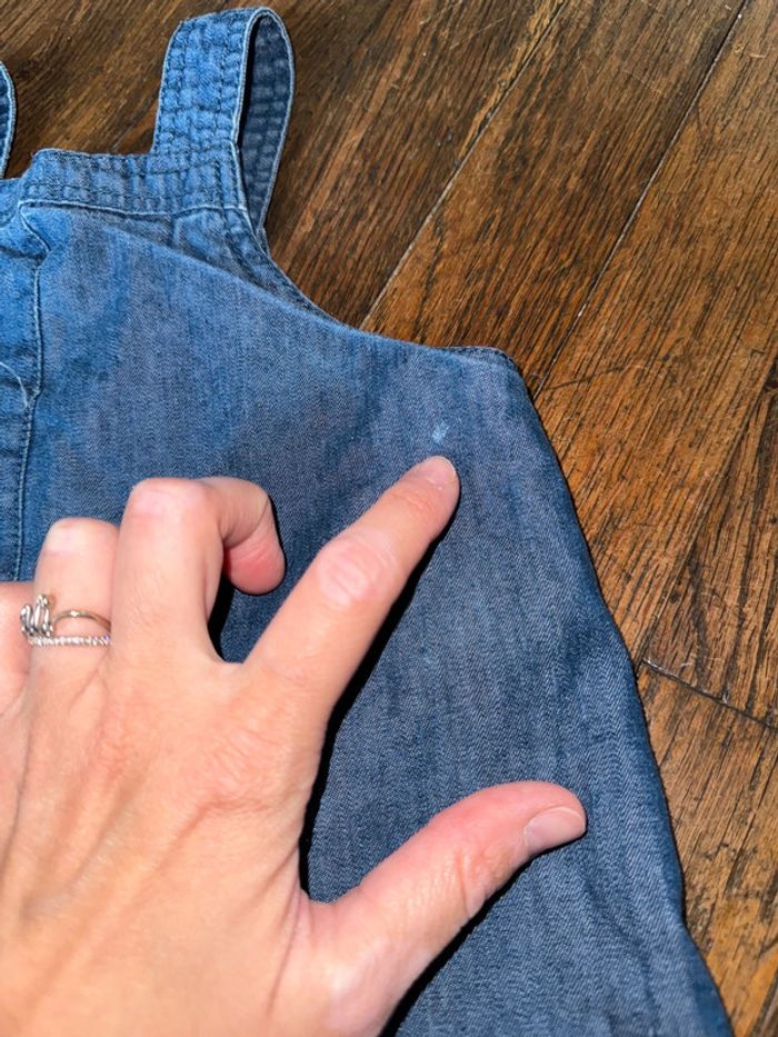 Salopette denim Bout’chou  3 mois - photo numéro 3