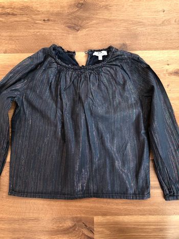 Blouse Cyrillus 8 ans effet irisé