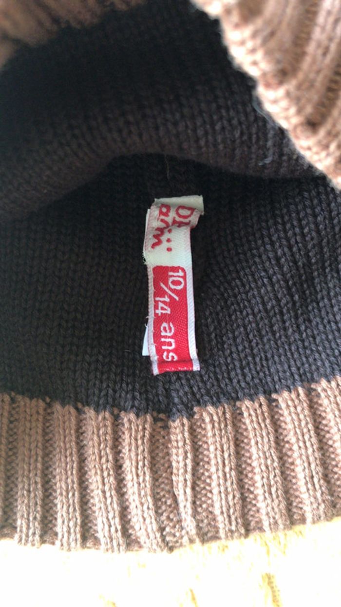 DPAM bonnet marron taille 10/14 ans - photo numéro 2