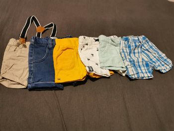 6 shorts 3mois