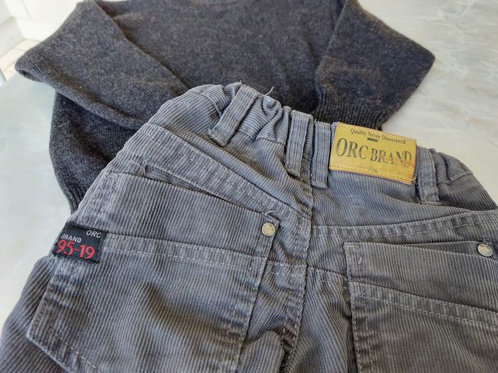 Ensemble pull pantalon garçon 3 ans - photo numéro 3
