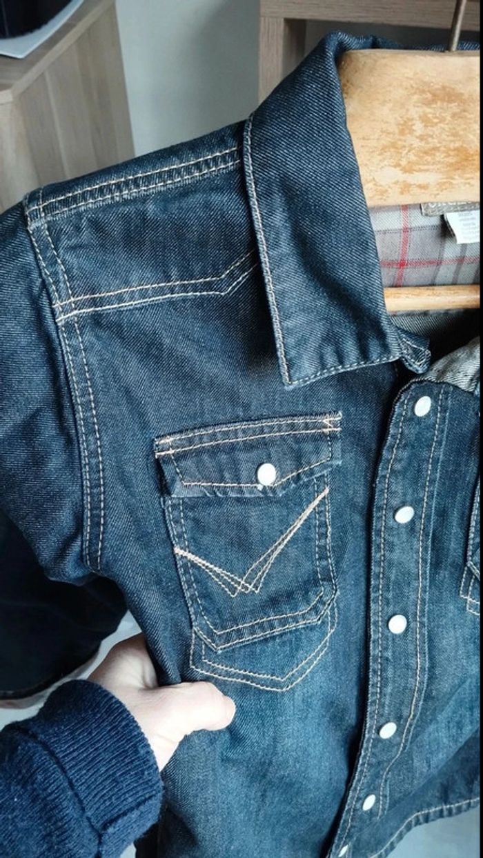 Veste en jeans taille 10 ans orchestra - photo numéro 6