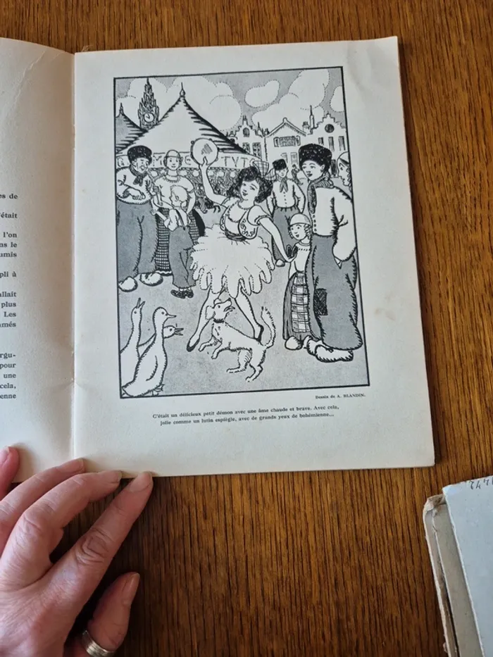 livre vintage joan le saltimbanque - photo numéro 4