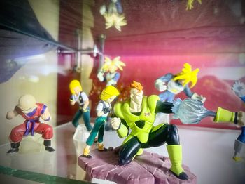 Figurine dragon ball gashapon capsule imagination c18 C16