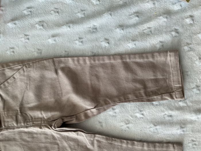 pantalon léger gris taille réglable 12 mois bout'chou - photo numéro 5