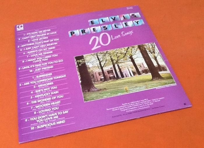 Vinyle 33 tours Elvis Presley Rendez-vous avec Elvis (1979) K-tel BLP 7910 - photo numéro 3