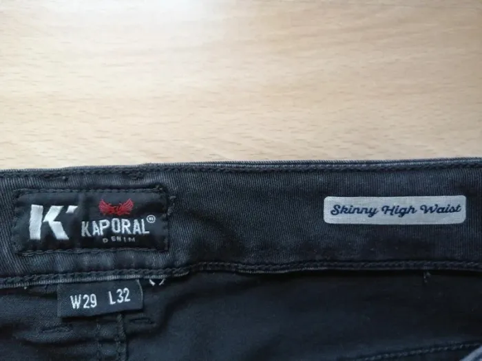 Jean femme Kaporal Skinny High Waist 29 32 - photo numéro 5