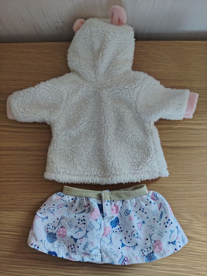 Manteau  ourson + jupe - photo numéro 4
