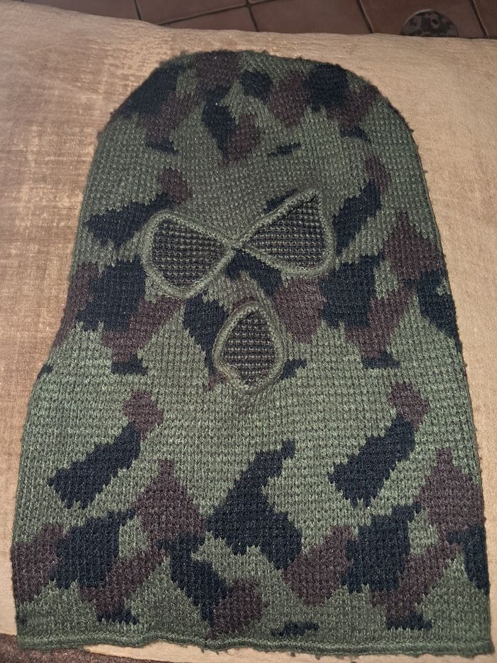 Cagoule camouflée