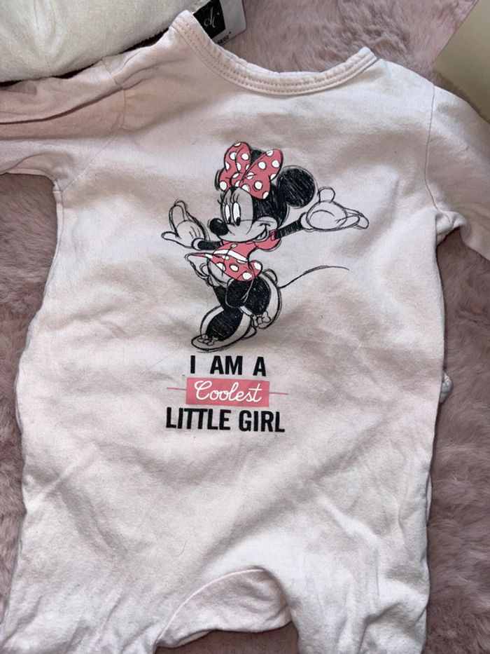 Lot de 2 Pyjama Minnie léger 3 mois - photo numéro 4