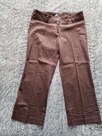Pantacourt femme marron Taille S Morgan
