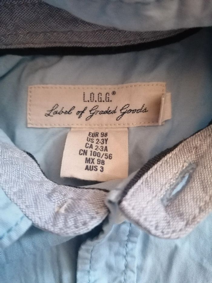 Chemise à manches longues uni - photo numéro 3