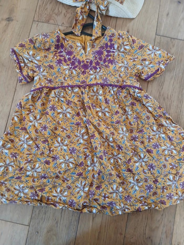 Tenue fille 4 ans sergent major robe et chapeau - photo numéro 2