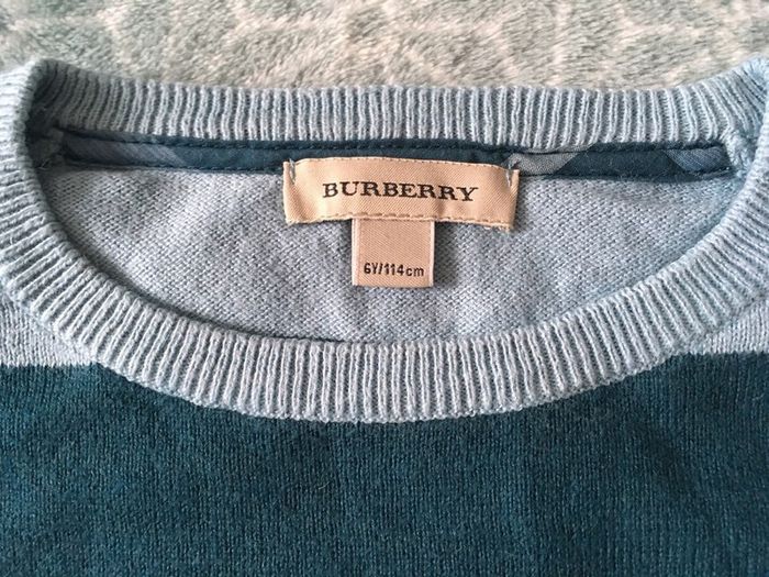 Pull Burberry - 6 ans - photo numéro 2