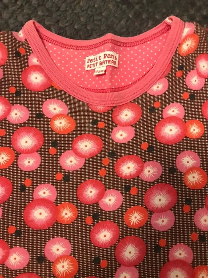 Chemise de nuit petit bateau petit pan - photo numéro 2