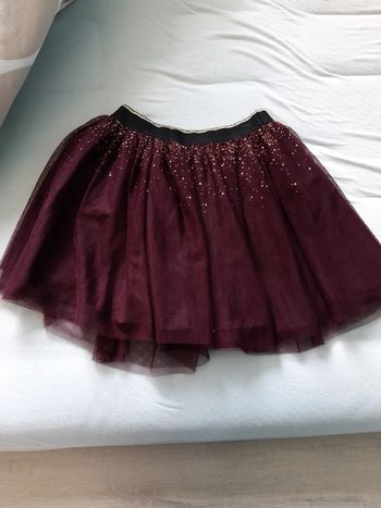 Jupe aubergine 12 ans