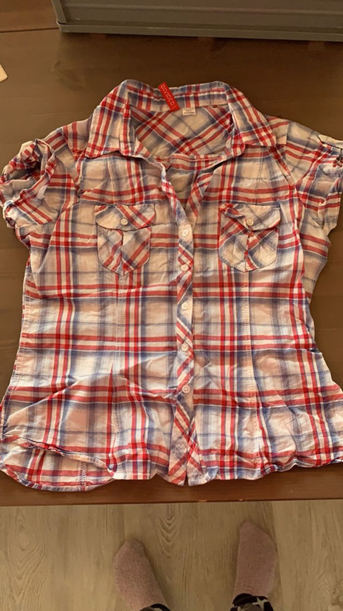 Chemise h&m à carreau très bon état