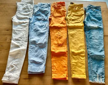 Lot 5 pantalons femme S/36