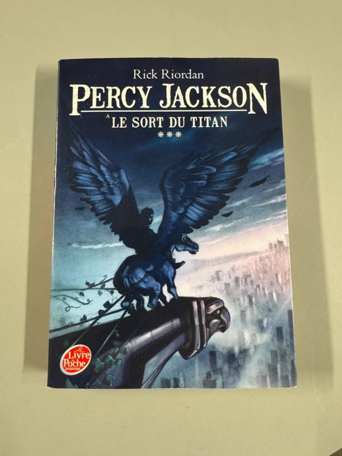 Livre Percy Jackson - Le sort du Titan