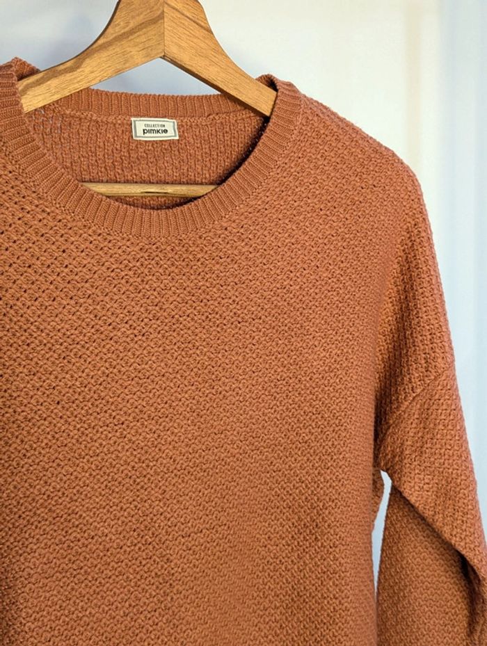 Pull col rond en maille - photo numéro 3