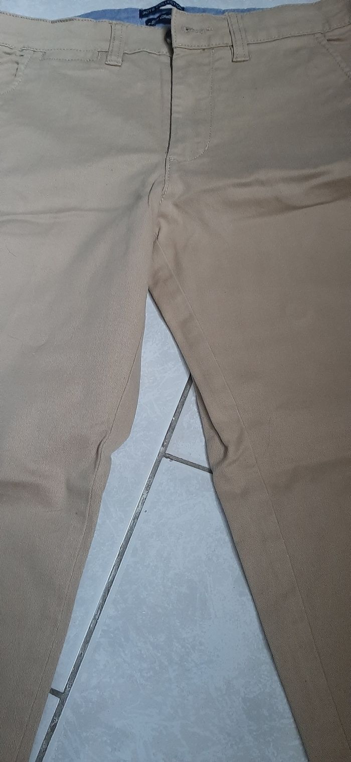 Pantalon chino beige - photo numéro 3