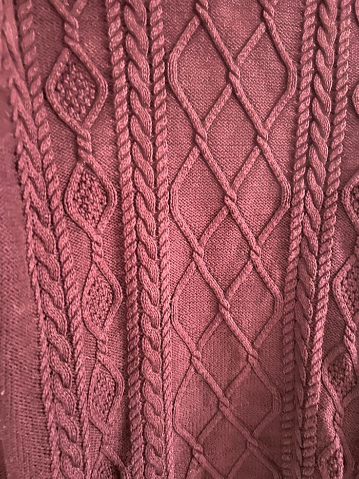 Pull pimkie bordeaux - photo numéro 3