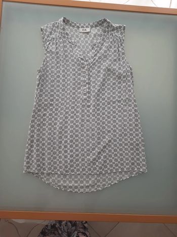Blouse debardeur fluide été