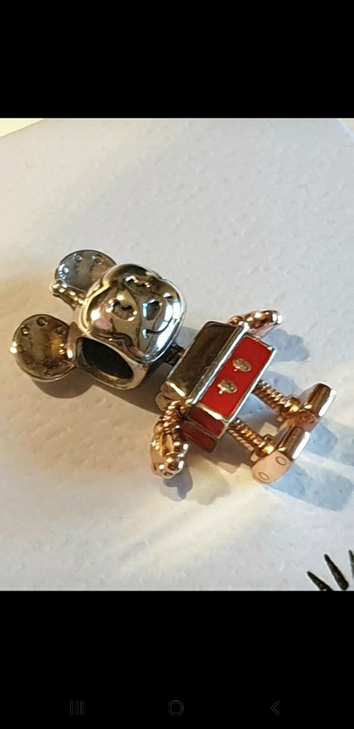 Charm Pandora >< Disney "Mickey Robot" - Edition Limitée - photo numéro 6