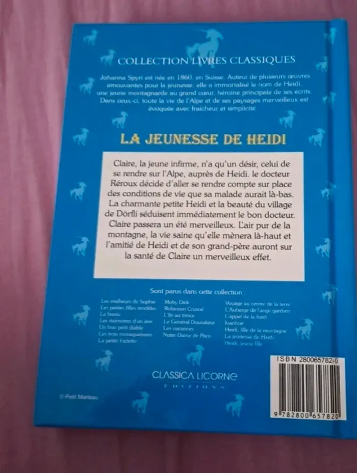 Lot de 2 livres Heidi - photo numéro 5