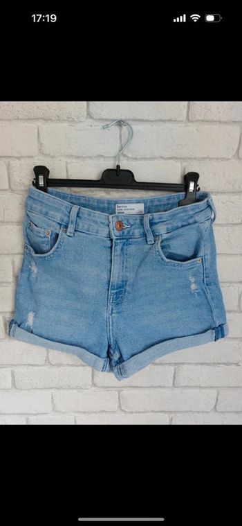 Short en jeans Bershka taille 36
