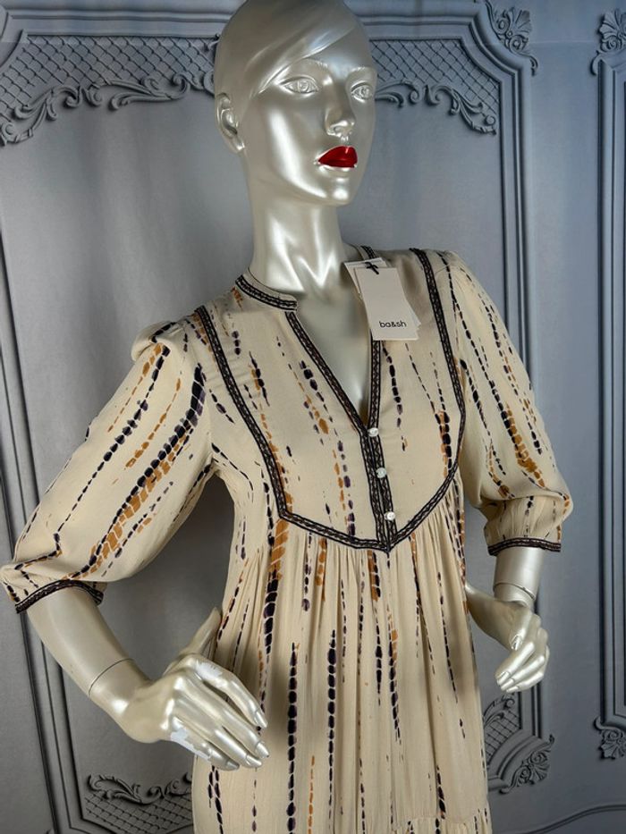 Robe longue Ba&sh crème T1 / S neuve - photo numéro 2