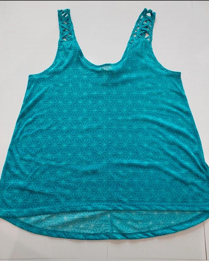 Débardeur turquoise H&M 36 - photo numéro 5