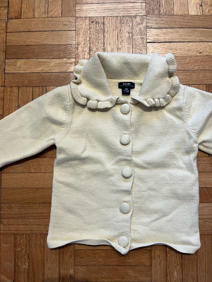 Gilet Kiabi jaune 9 mois - photo numéro 4