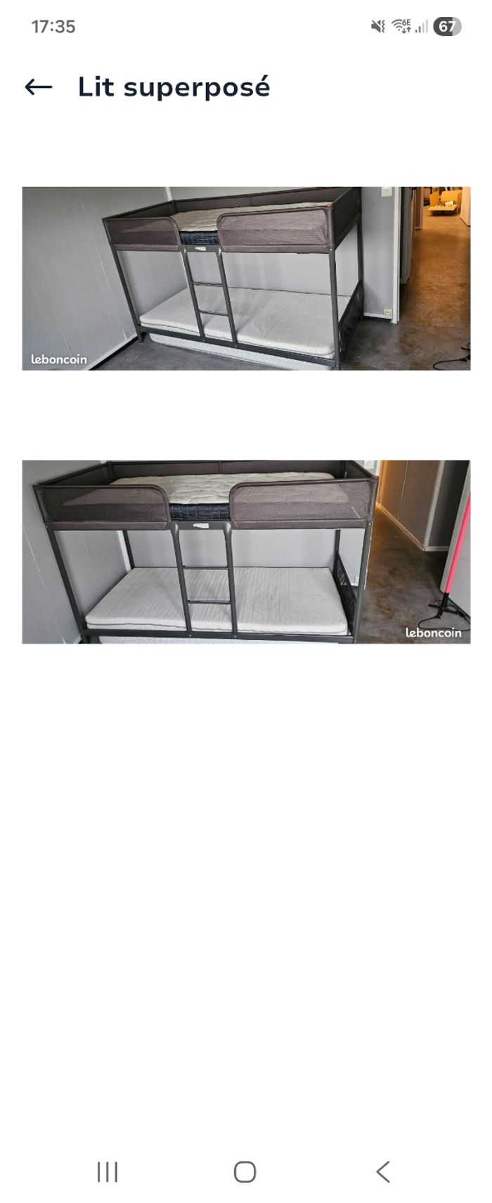 Lit superposé