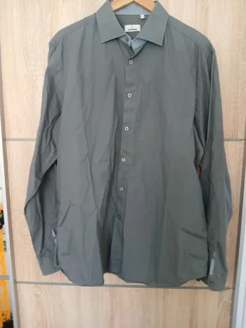 Chemise chevignon grise XL manches longues