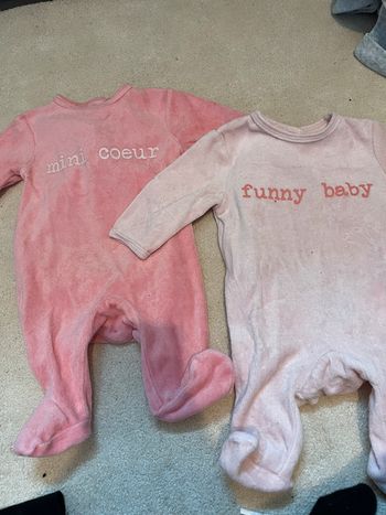 Lot pyjama bébé fille