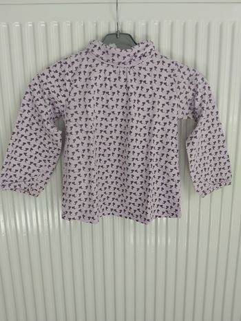 T shirt manches longues tao fille 24 mois