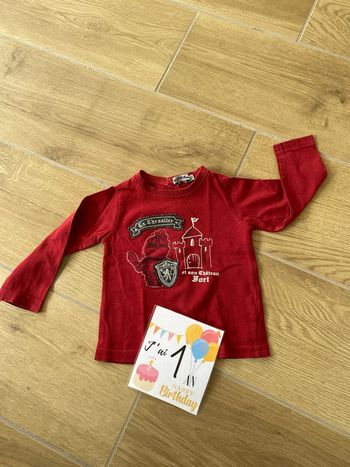 Tee-shirts manche longue 12 mois Tape a l’œil
