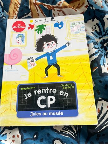 Livre je rentre en cp