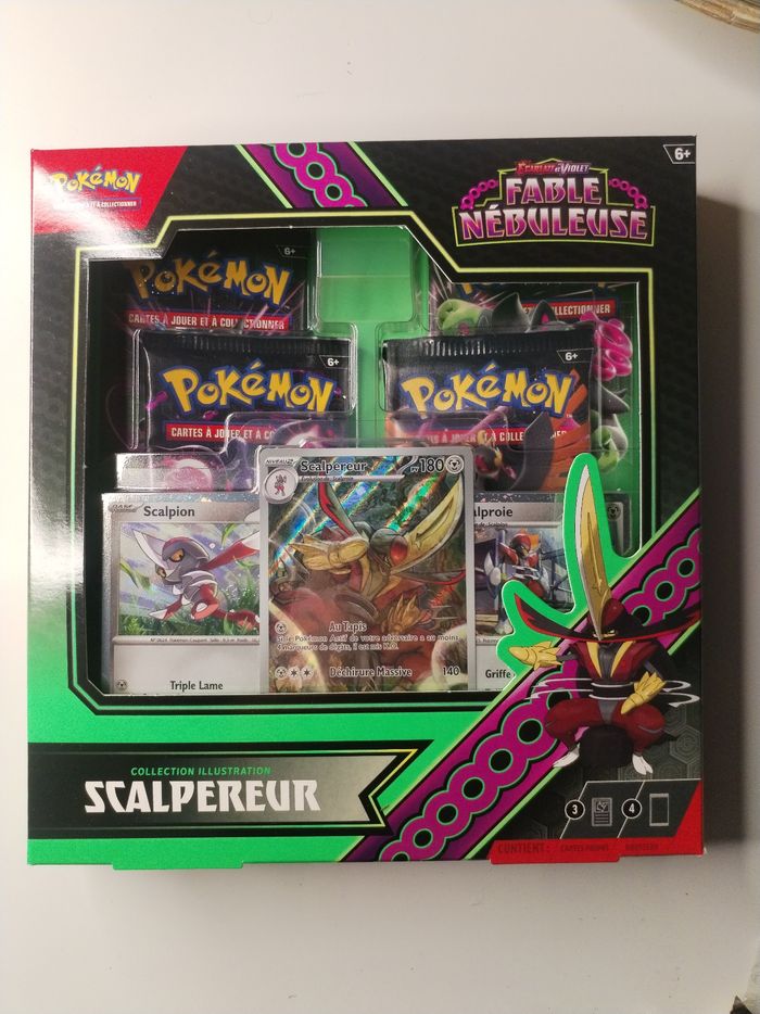 Coffret pokemon Scalpereur EV6.5