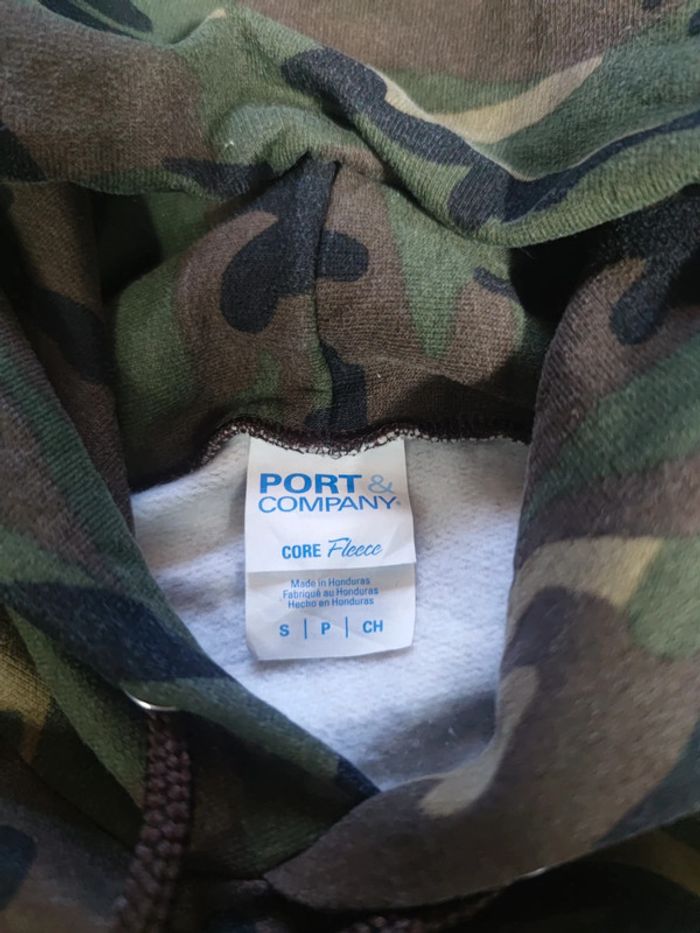 Sweat à Capuche Style Camouflage Taille S Homme - photo numéro 5
