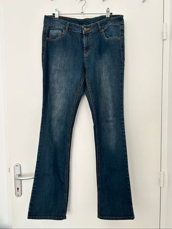 Jean droit brut Kiabi 42