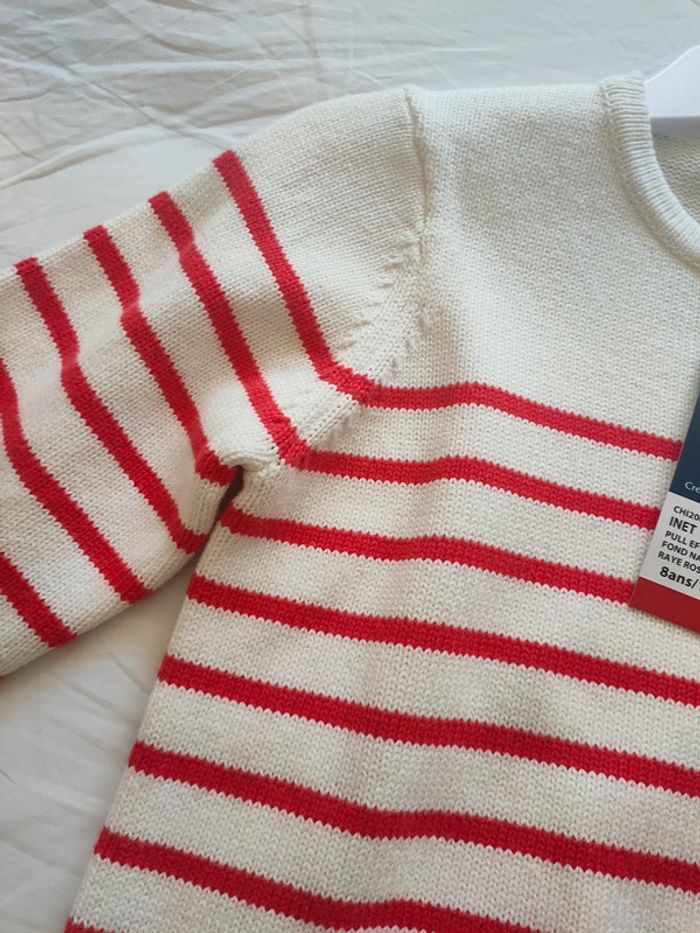 Pull enfant EF Terres des marins 8 ans - photo numéro 3