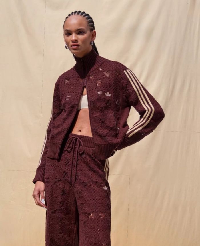 Pantalon en maille crochetée Adidas X Asos - photo numéro 3