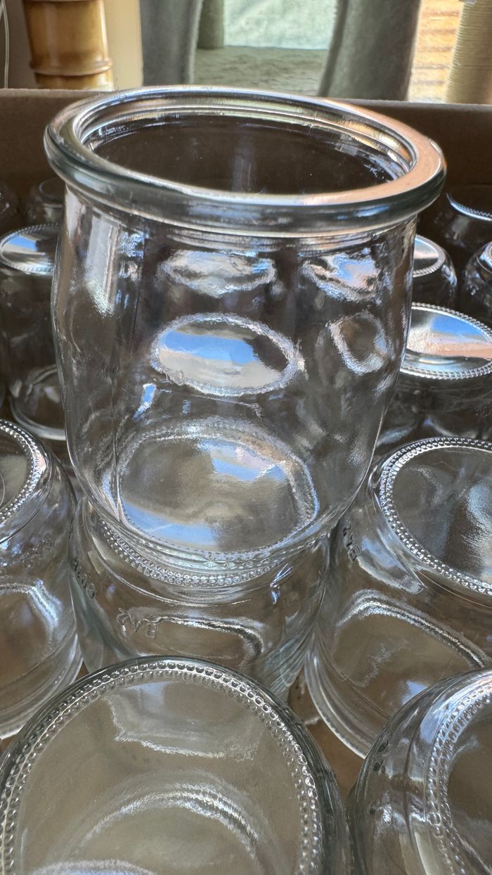 Ensemble de 50 pots en verres pot à yaourts, pour crèmes, loisirs créatifs - photo numéro 2